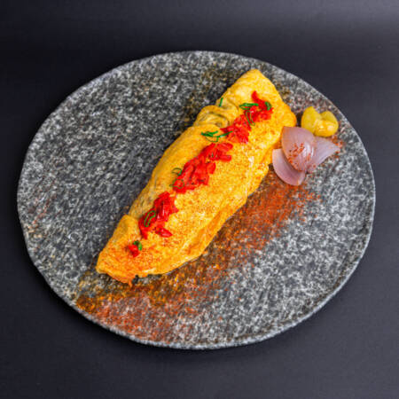 Filled Omelet Vegetables