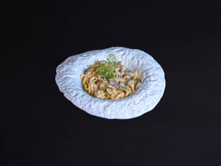 أودون مع الكريمة